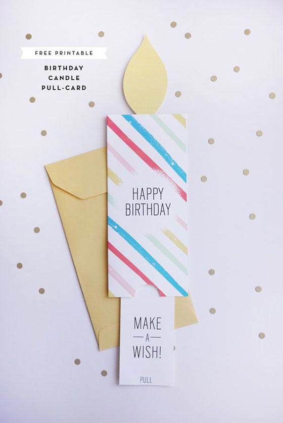 かわいい 手作りお誕生日カード 手作りメッセージカードの作り方と